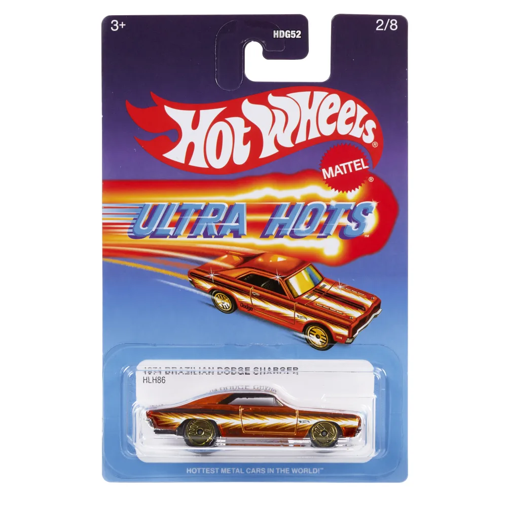 1974 Brazilian Dodge Charger — HLH86 — Spectraflame orange — imagem 2