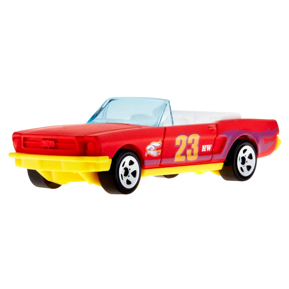 '65 FORD MUSTANG CONVERTIBLE — HLJ33 — Red