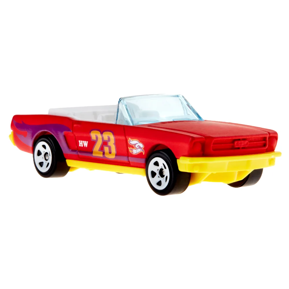 '65 FORD MUSTANG CONVERTIBLE — HLJ33 — Red — imagem 4