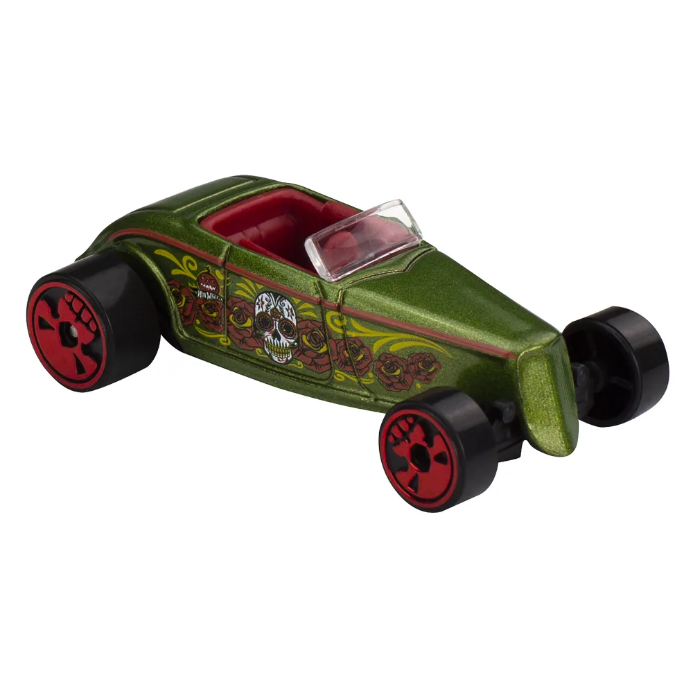 '33 FORD LO BOY — HLJ86 — Metalflake Olive Green — imagem 4