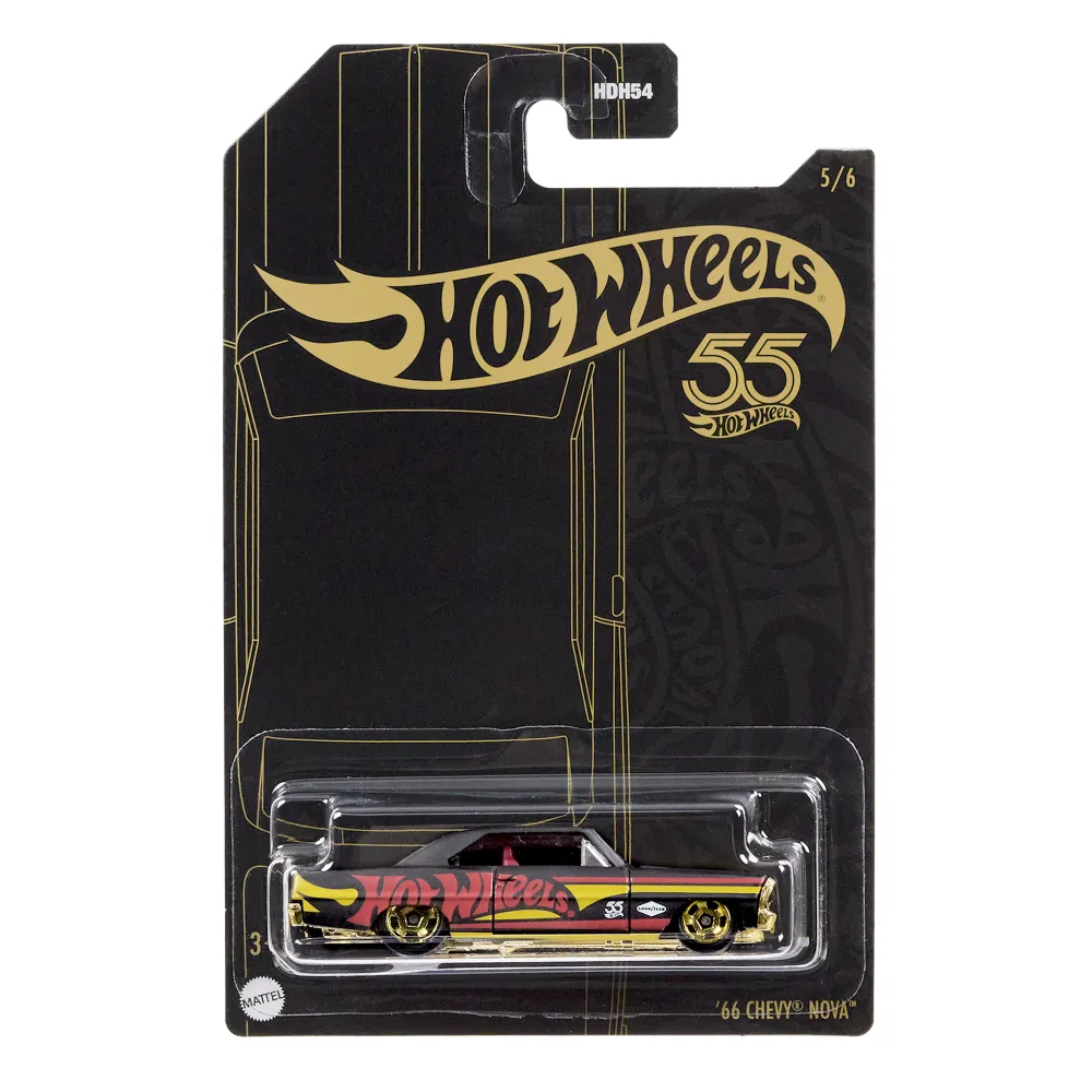 '66 Chevy Nova — HLK00 — Matte Black — imagem 2