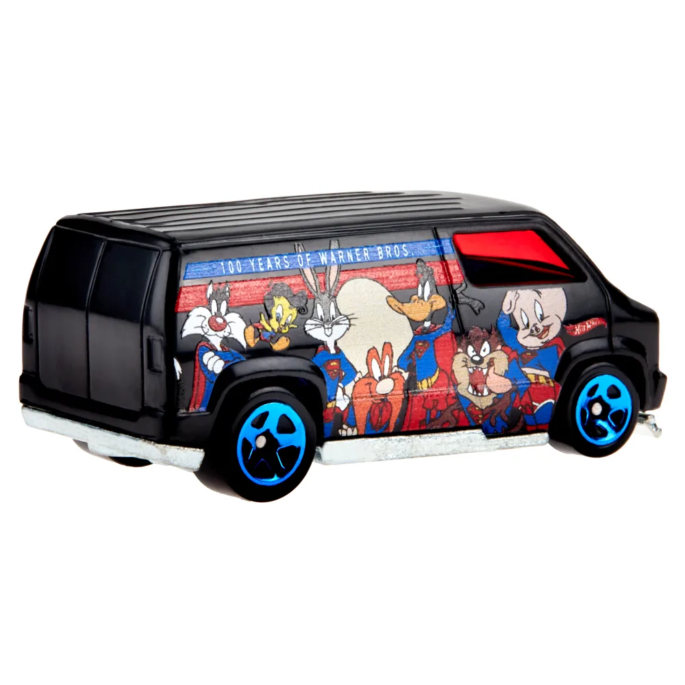 Custom '77 Dodge Van — HLK29 — Black — imagem 3