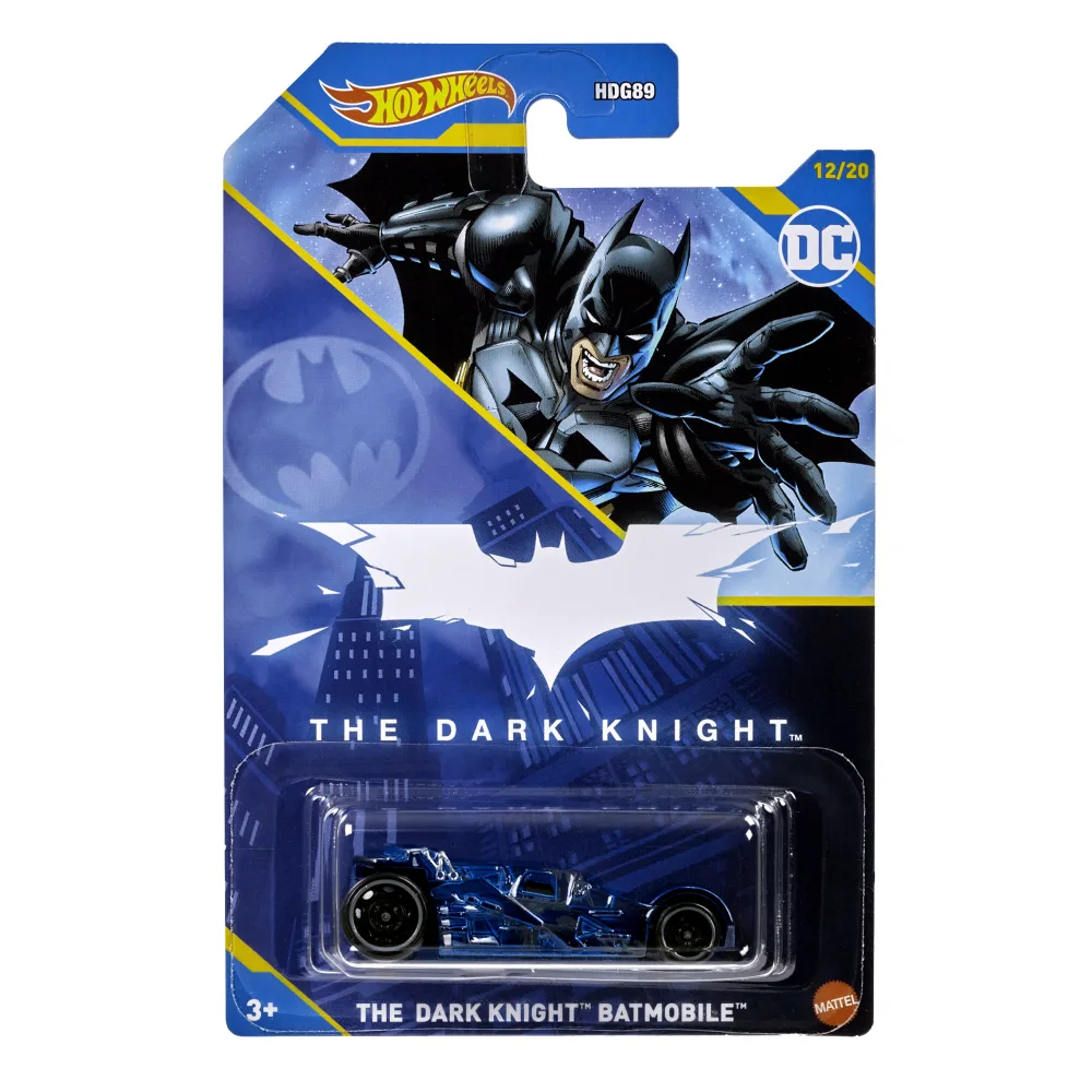 THE DARK KNIGHT BATMOBILE — HLK66 — Metalflake Dark Blue — imagem 2