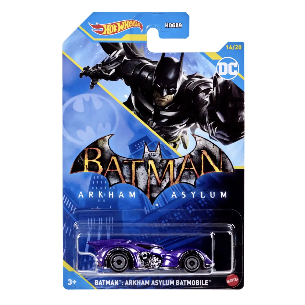 BATMAN: ARKHAM ASYLUM BATMOBILE — HLK70 — Dark Purple