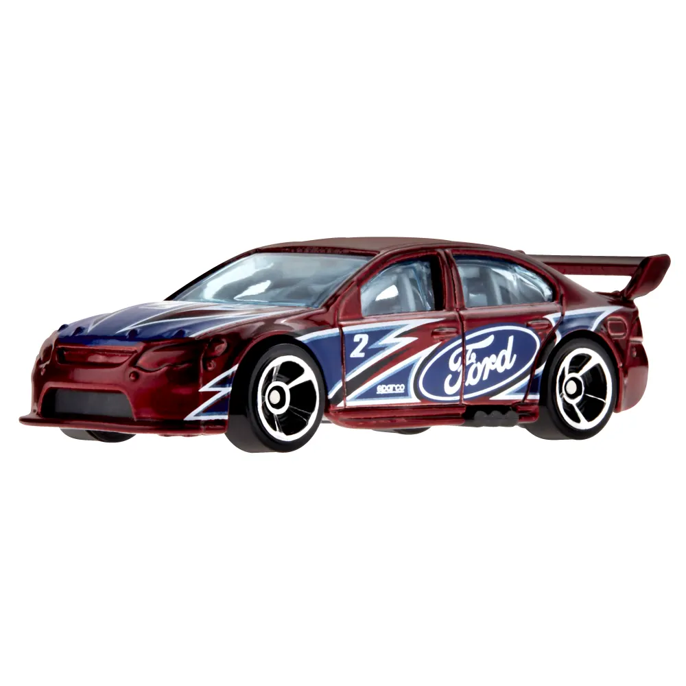 Ford Falcon Race Car — HLR52 — Metalflake Dark Red