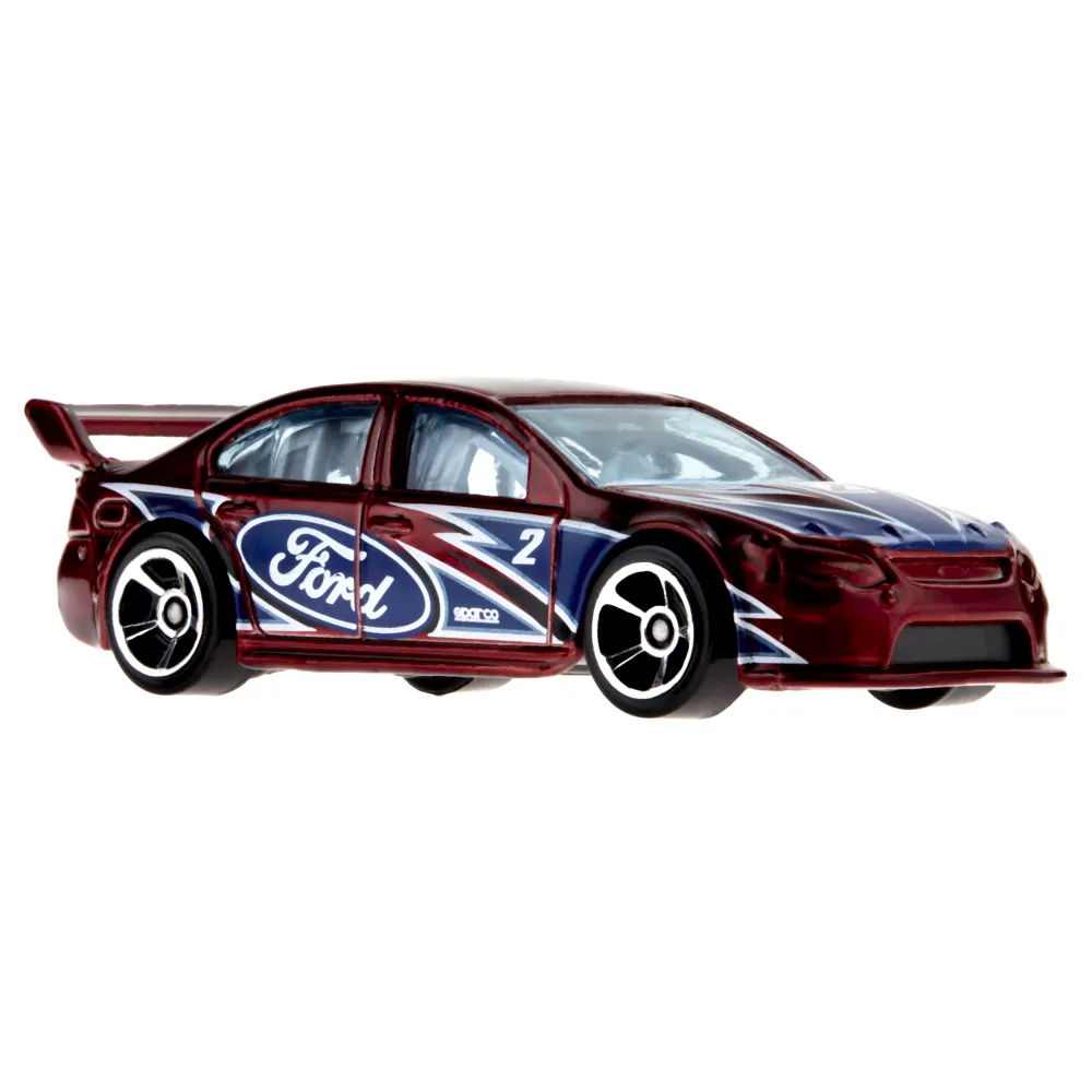 Ford Falcon Race Car — HLR52 — Metalflake Dark Red — imagem 3