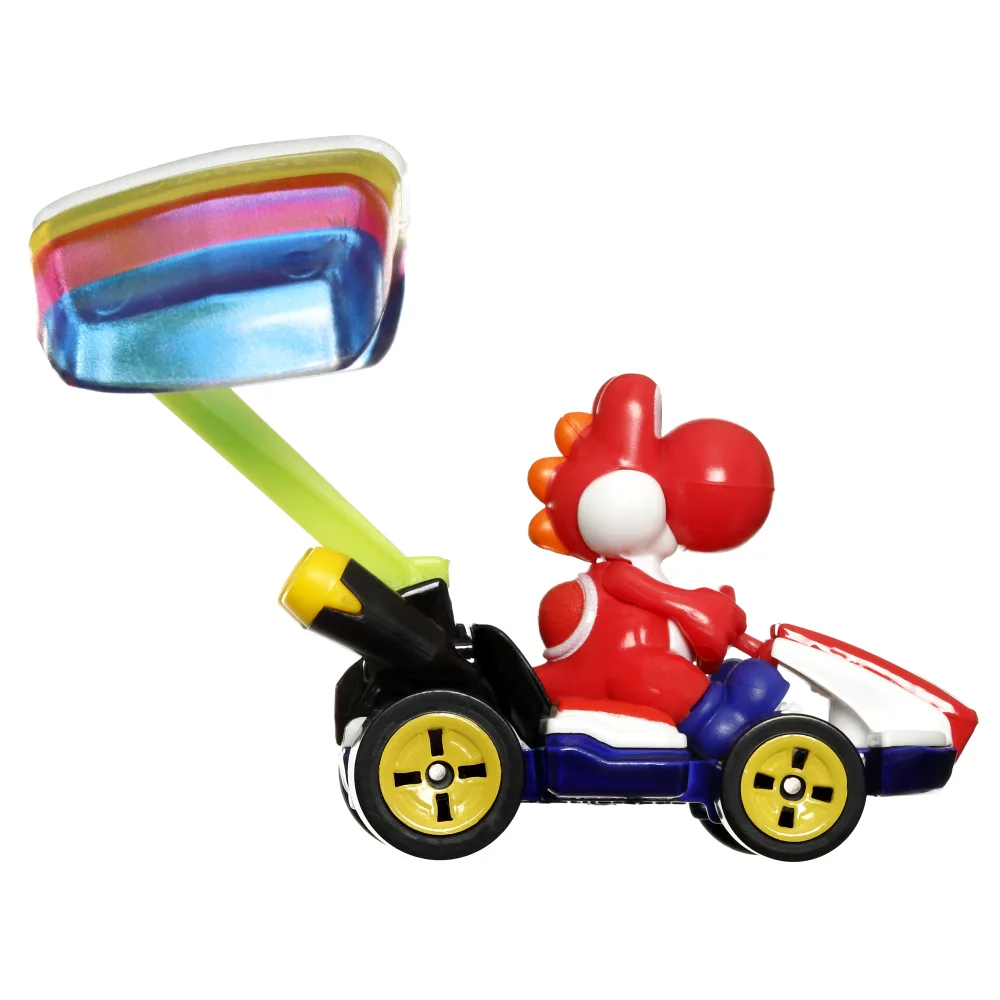 Red Yoshi Standard Kart + Parafoil — HMG76 — Red — imagem 4