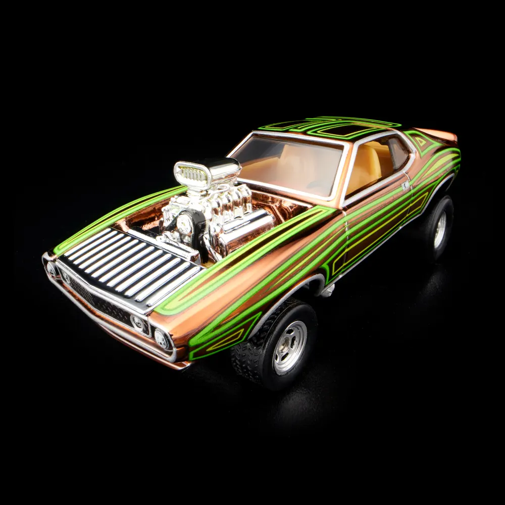 '71 AMC Javelin AMX — HMY23 — Spectraflame root beer — imagem 4