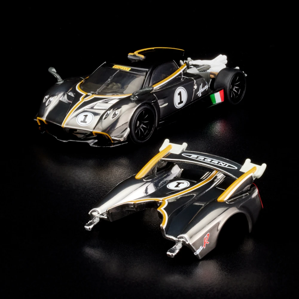 '21 Pagani Huayra R — HMY25 — Spectraflame slate
