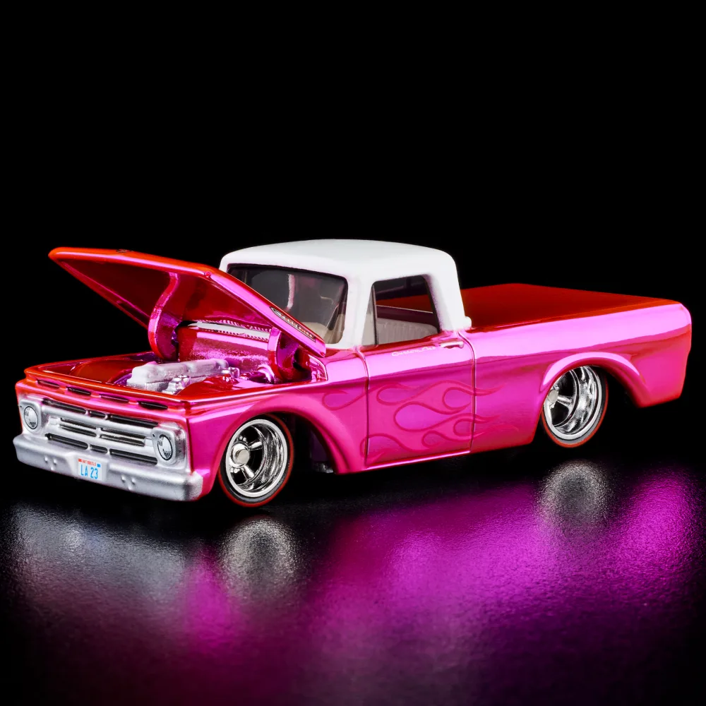 1962 Ford F100 — HNL11 — Spectraflame party pink — imagem 3