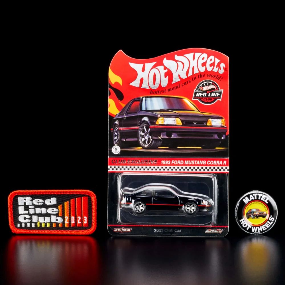 1993 Ford Mustang Cobra R — HNL15 — Spectraflame true black — imagem 3
