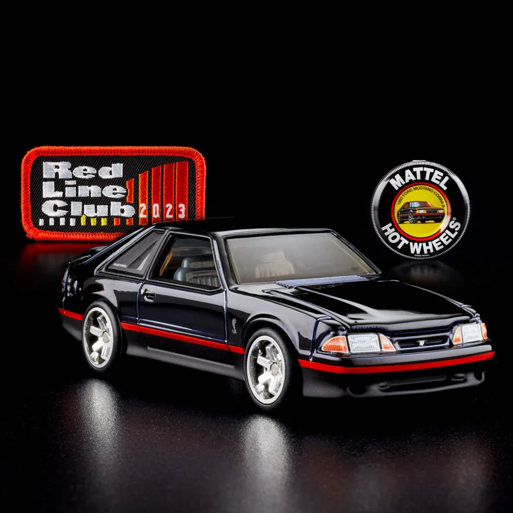 1993 Ford Mustang Cobra R — HNL15 — Spectraflame true black — imagem 4