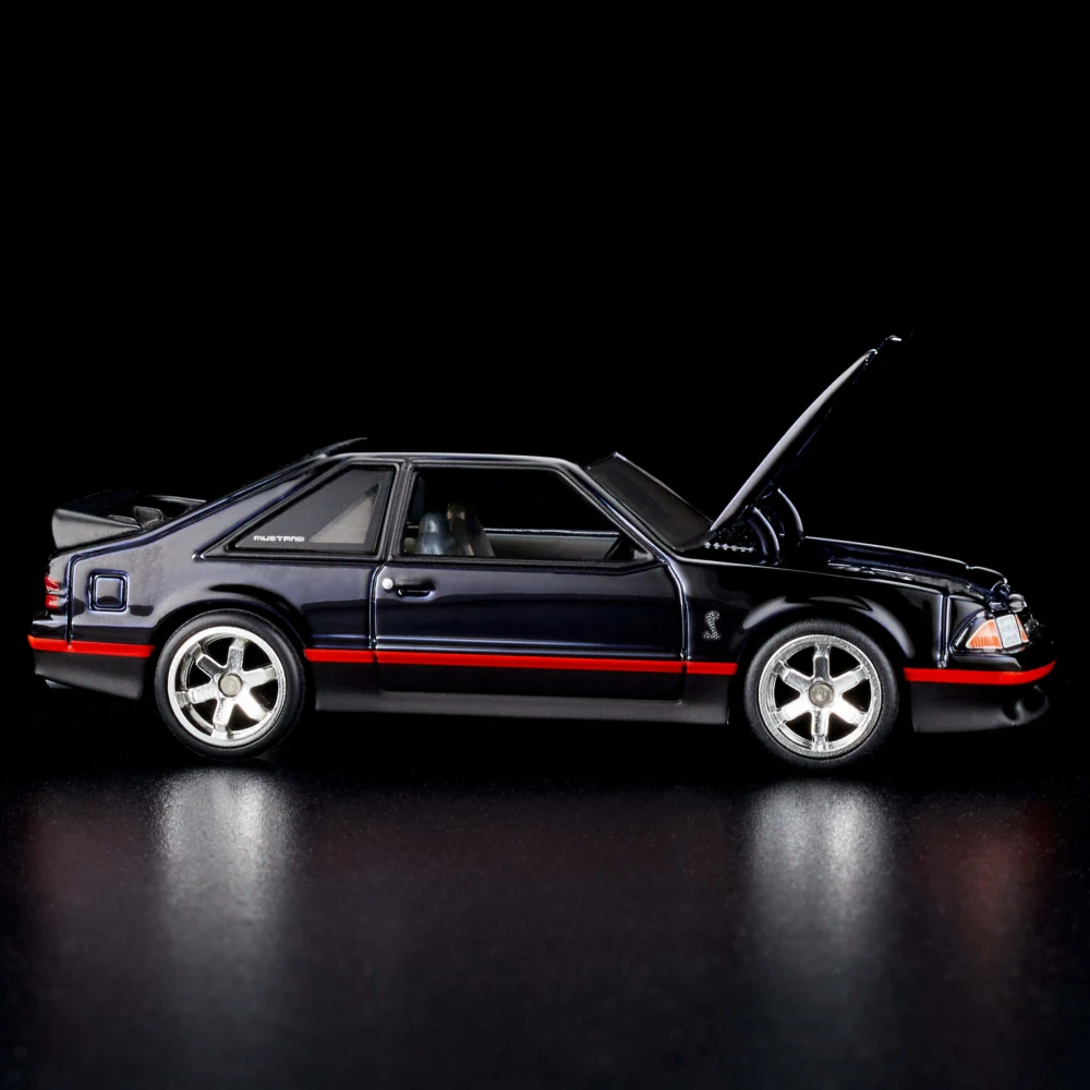 1993 Ford Mustang Cobra R — HNL15 — Spectraflame true black — imagem 6