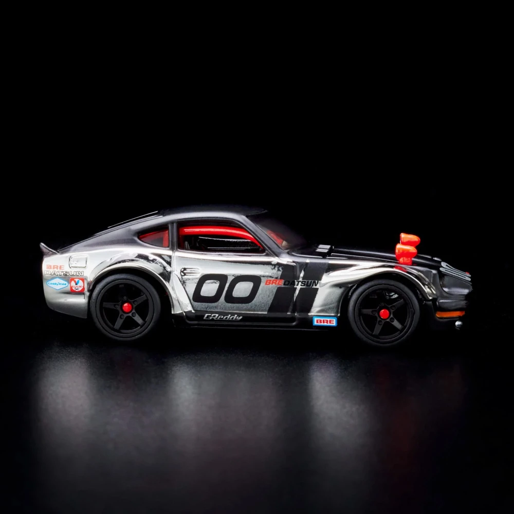 Custom '72 Datsun 240Z — HNL17 — Spectraflame Shadowchrome — imagem 11