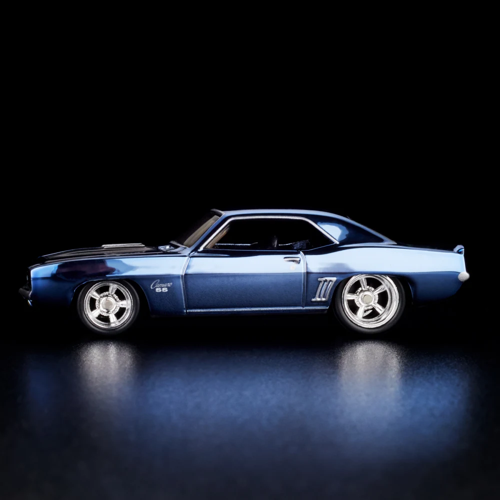 1969 CHEVY CAMARO SS — HNL21 — Spectraflame steel blue — imagem 2