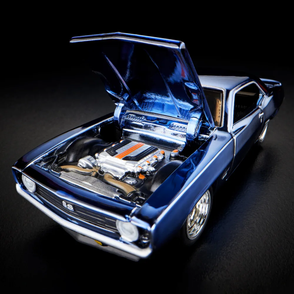 1969 CHEVY CAMARO SS — HNL21 — Spectraflame steel blue — imagem 5