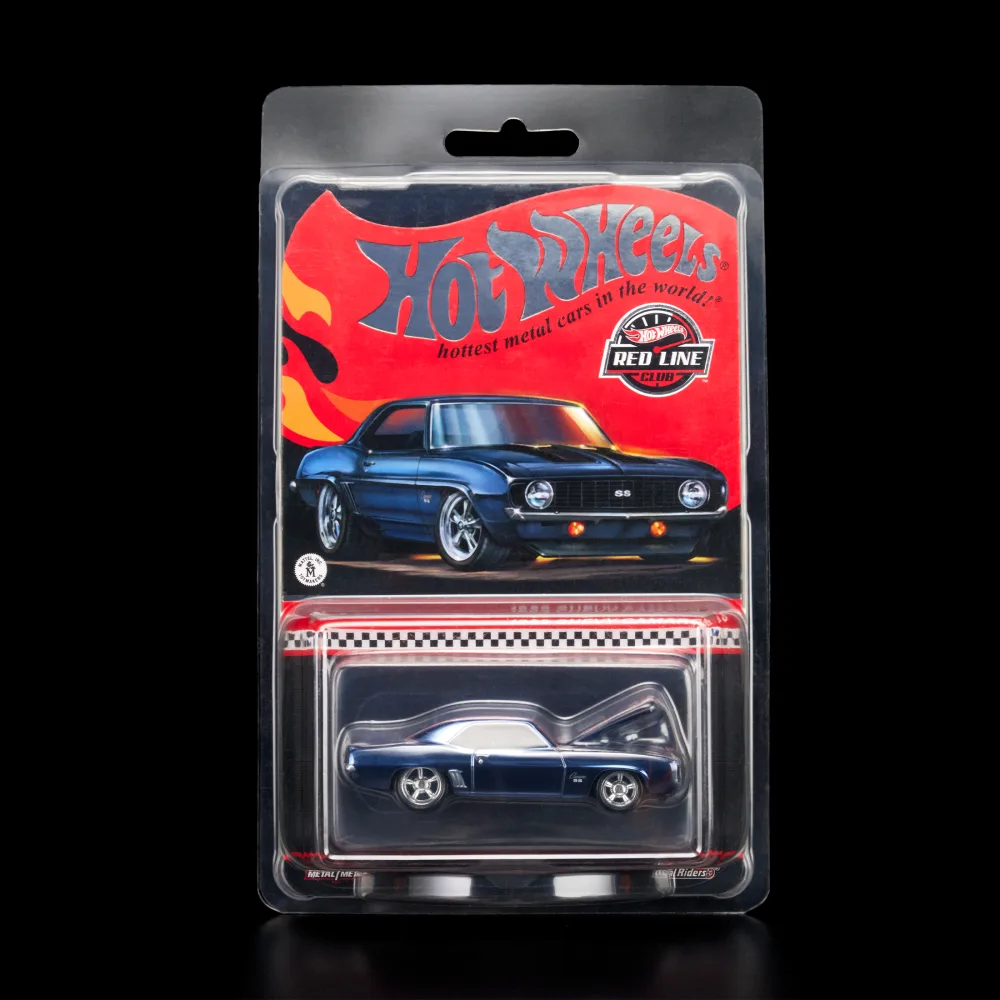 1969 CHEVY CAMARO SS — HNL21 — Spectraflame steel blue — imagem 6