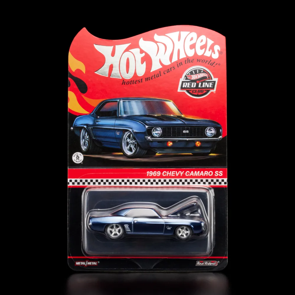 1969 CHEVY CAMARO SS — HNL21 — Spectraflame steel blue — imagem 7