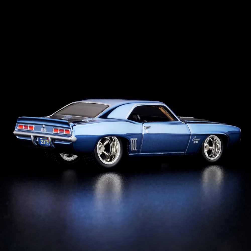 1969 CHEVY CAMARO SS — HNL21 — Spectraflame steel blue — imagem 8