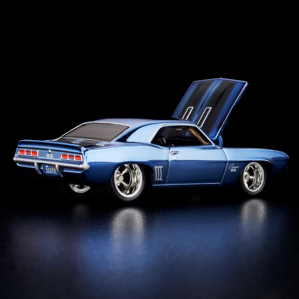 1969 CHEVY CAMARO SS — HNL21 — Spectraflame steel blue — imagem 9