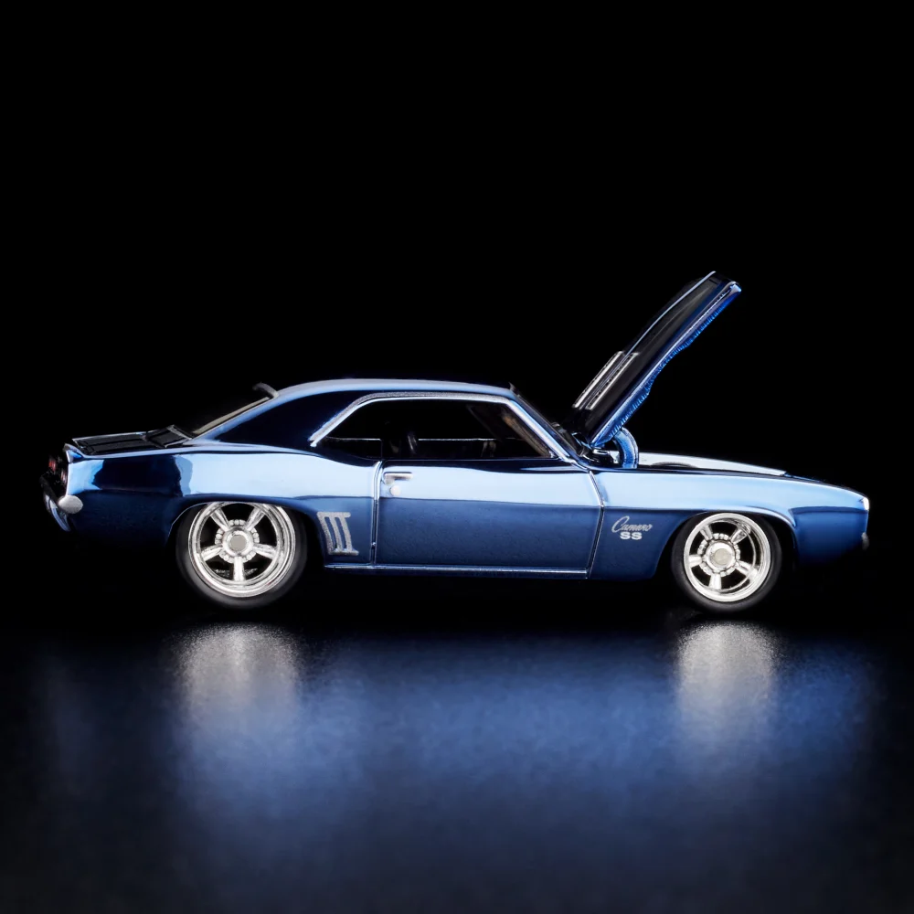 1969 CHEVY CAMARO SS — HNL21 — Spectraflame steel blue — imagem 11