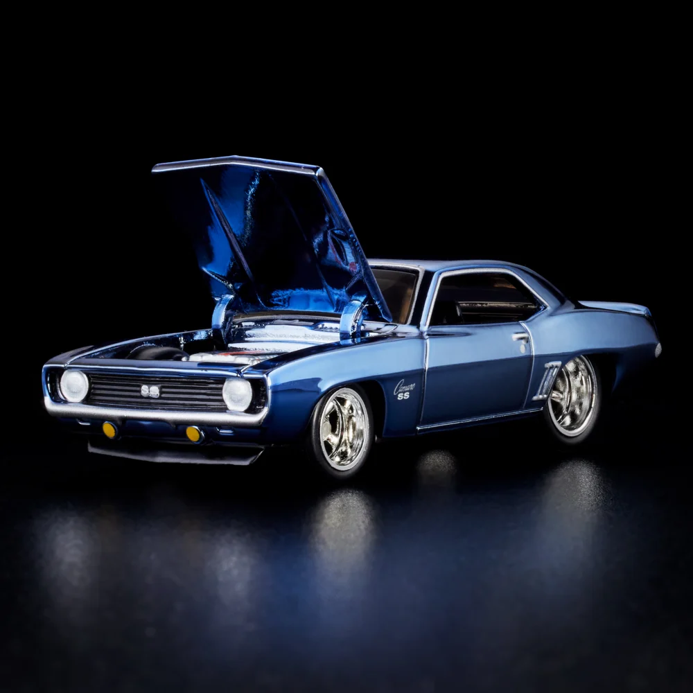 1969 CHEVY CAMARO SS — HNL21 — Spectraflame steel blue — imagem 12