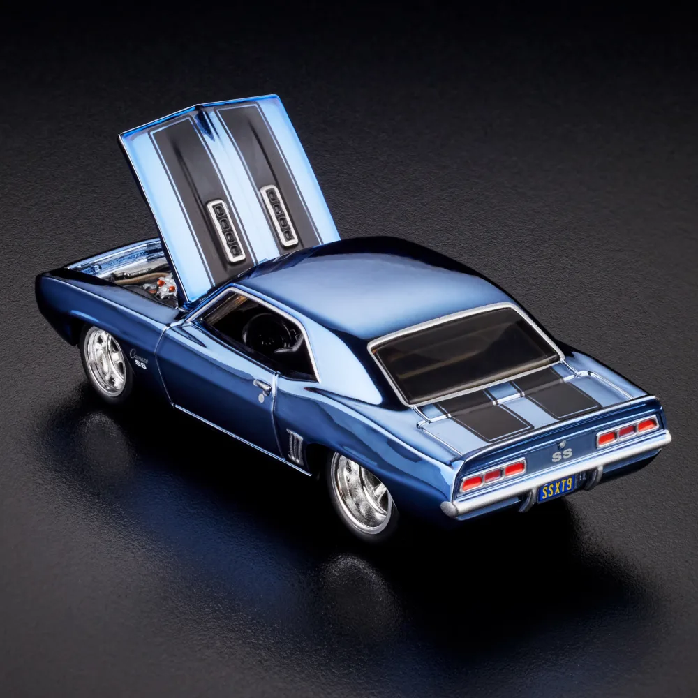 1969 CHEVY CAMARO SS — HNL21 — Spectraflame steel blue — imagem 13