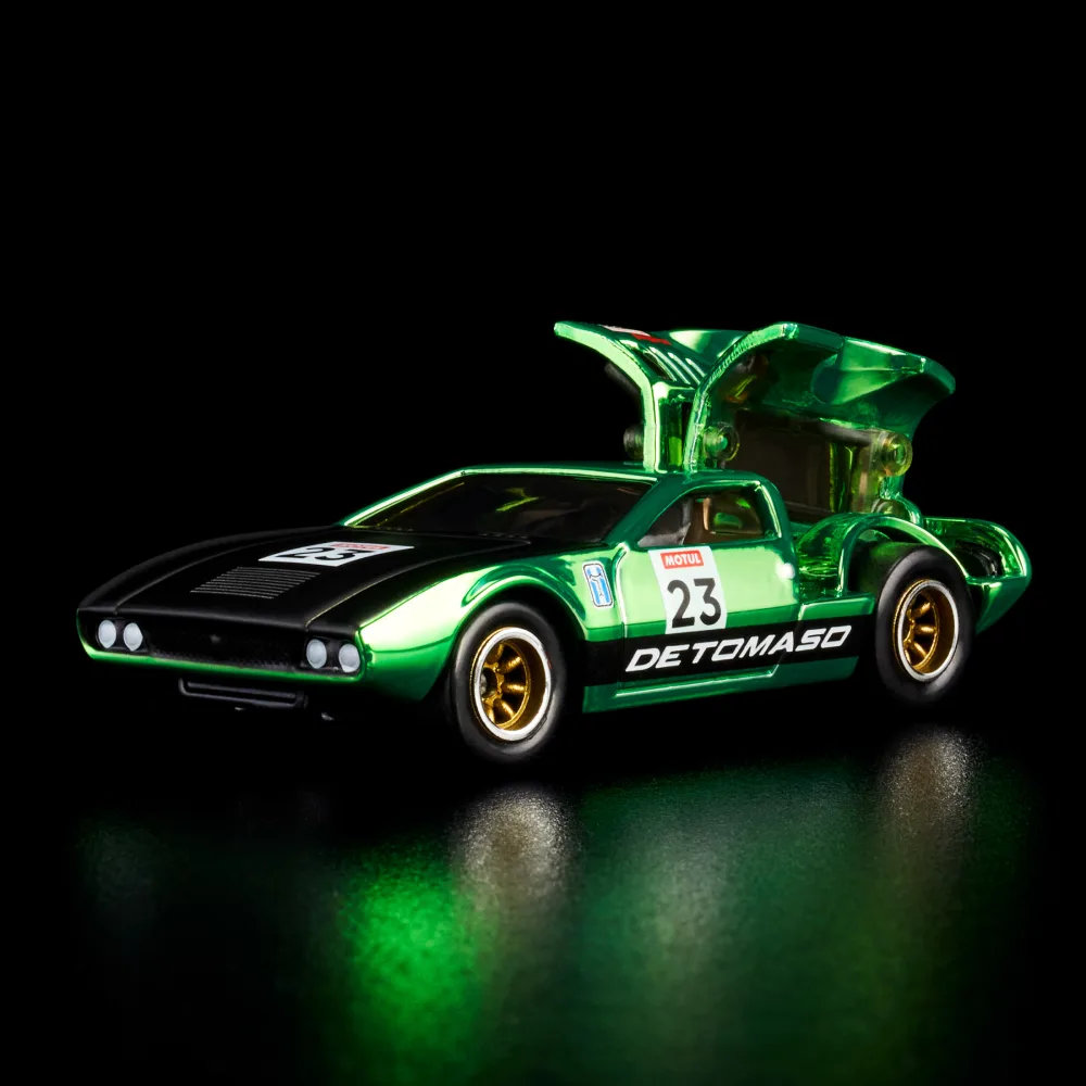 1971 De Tomaso Mangusta — HNL22 — Spectraflame light green