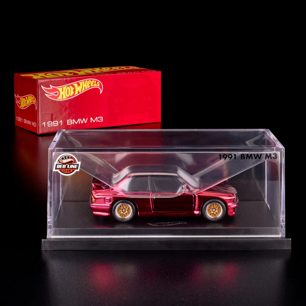 1991 BMW M3 — HNL25 — Spectraflame red — imagem 12