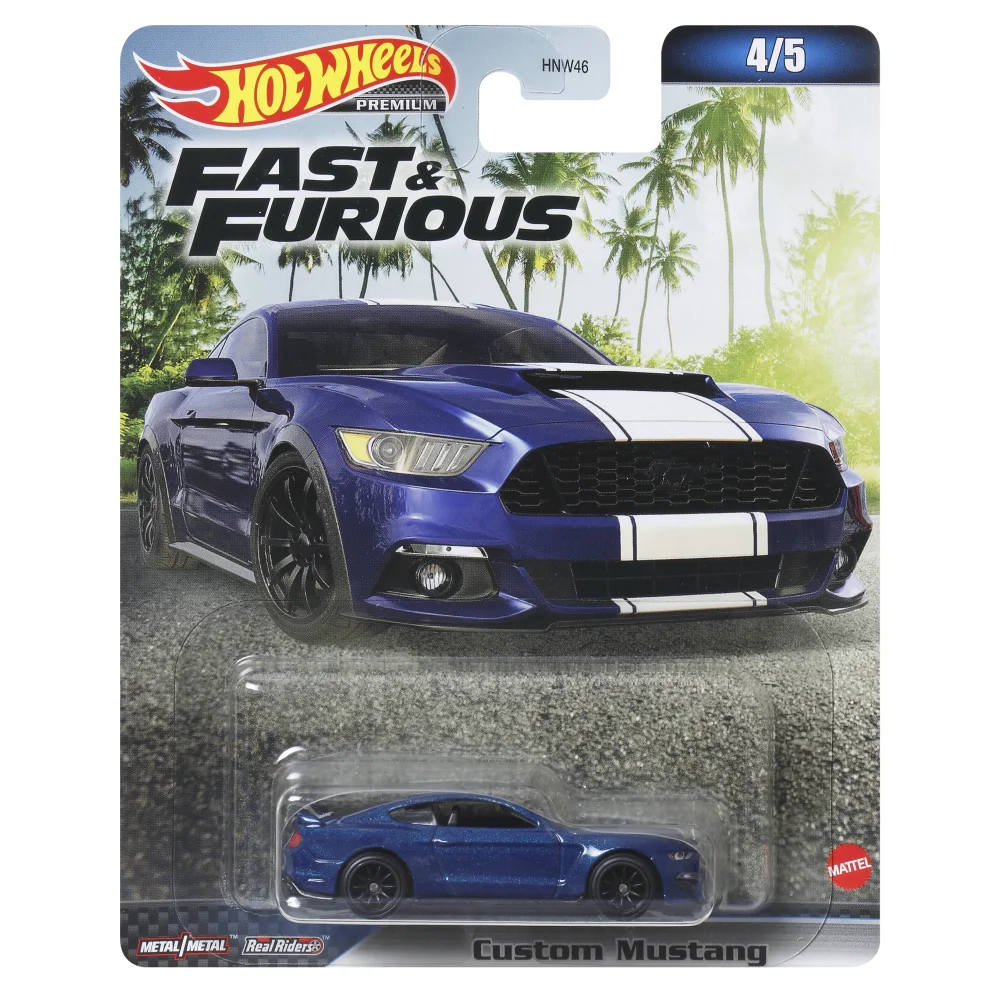 CUSTOM MUSTANG — HNW51 — Metalflake Deep Impact Blue — imagem 2