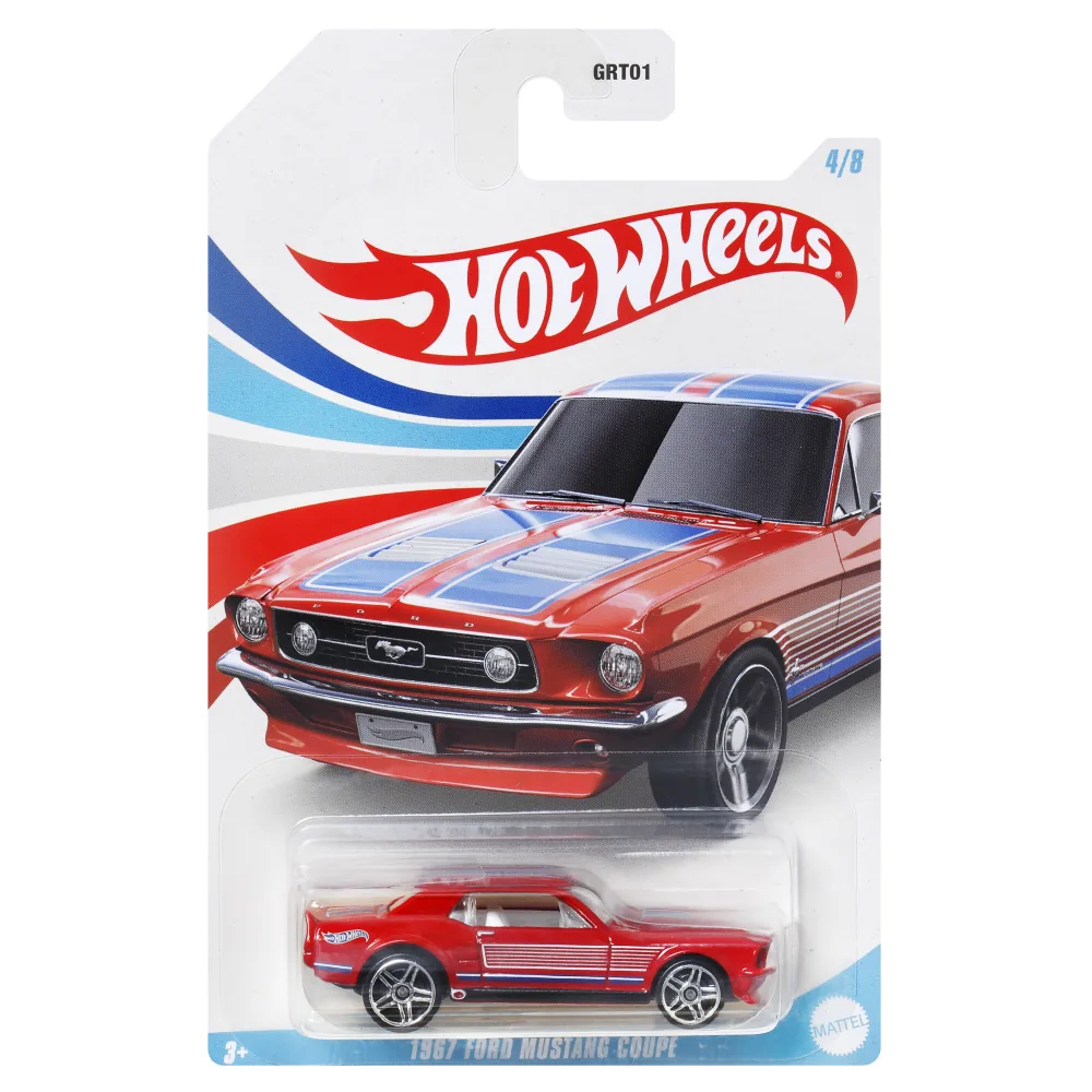 1967 FORD MUSTANG COUPE — HRR22 — Red — imagem 2
