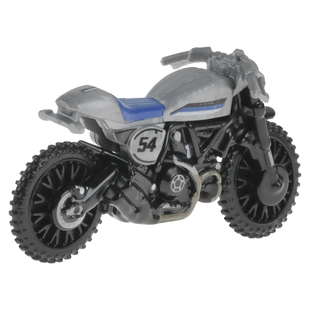 Ducati Scrambler Hot Wheels Edition — HRR93 — Silver Ice — imagem 3