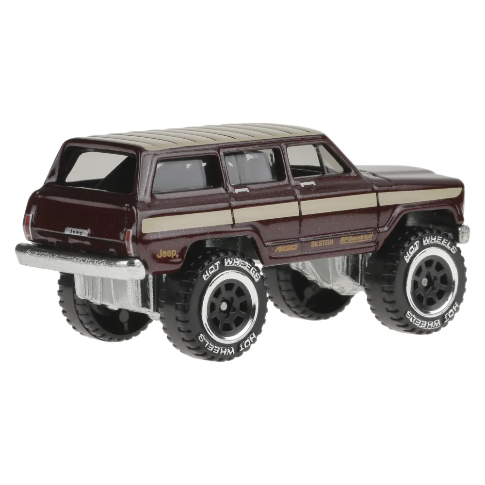 1988 Jeep Wagoneer — HRR99 — Metalflake Maroon — imagem 3