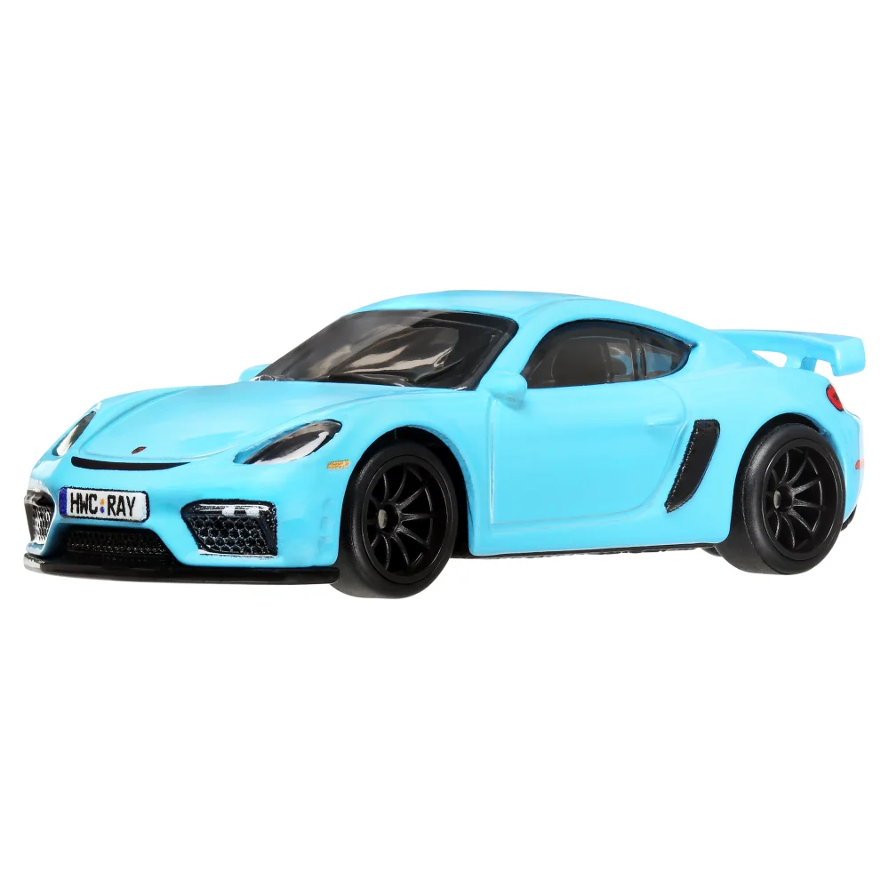 Porsche 718 Cayman GT4 — HRT71 — Miami Blue
