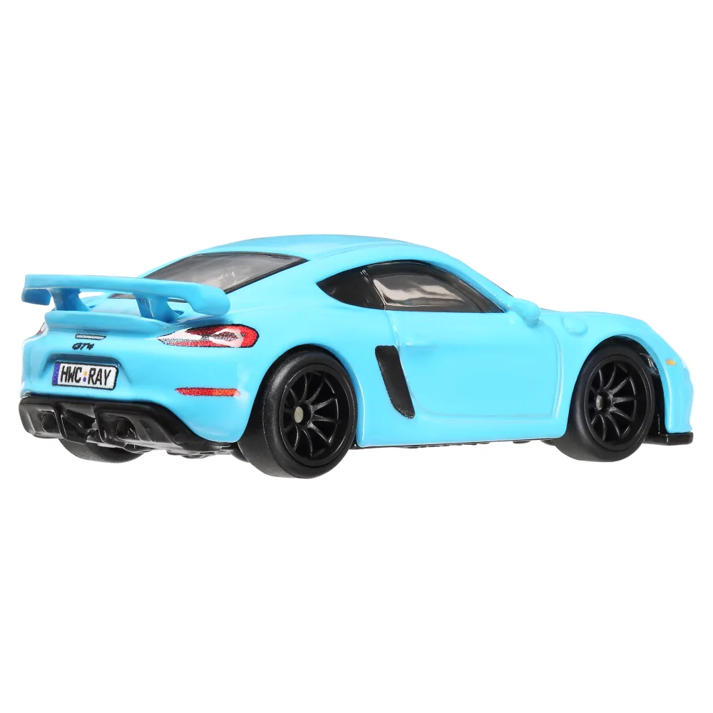 Porsche 718 Cayman GT4 — HRT71 — Miami Blue — imagem 3