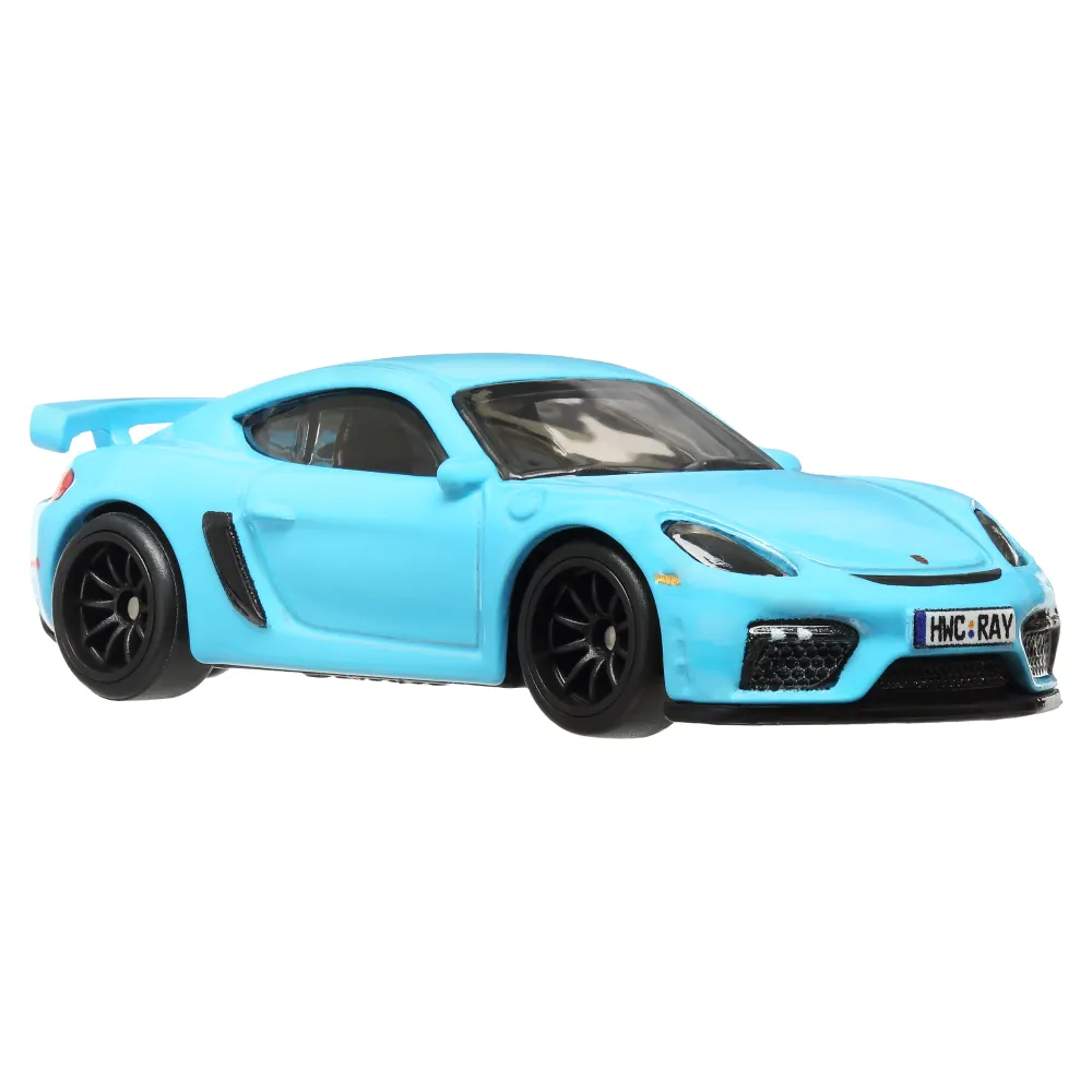 Porsche 718 Cayman GT4 — HRT71 — Miami Blue — imagem 4