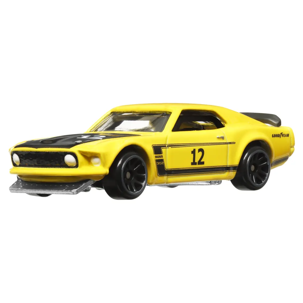1969 FORD MUSTANG BOSS 302 — HRV08 — Yellow