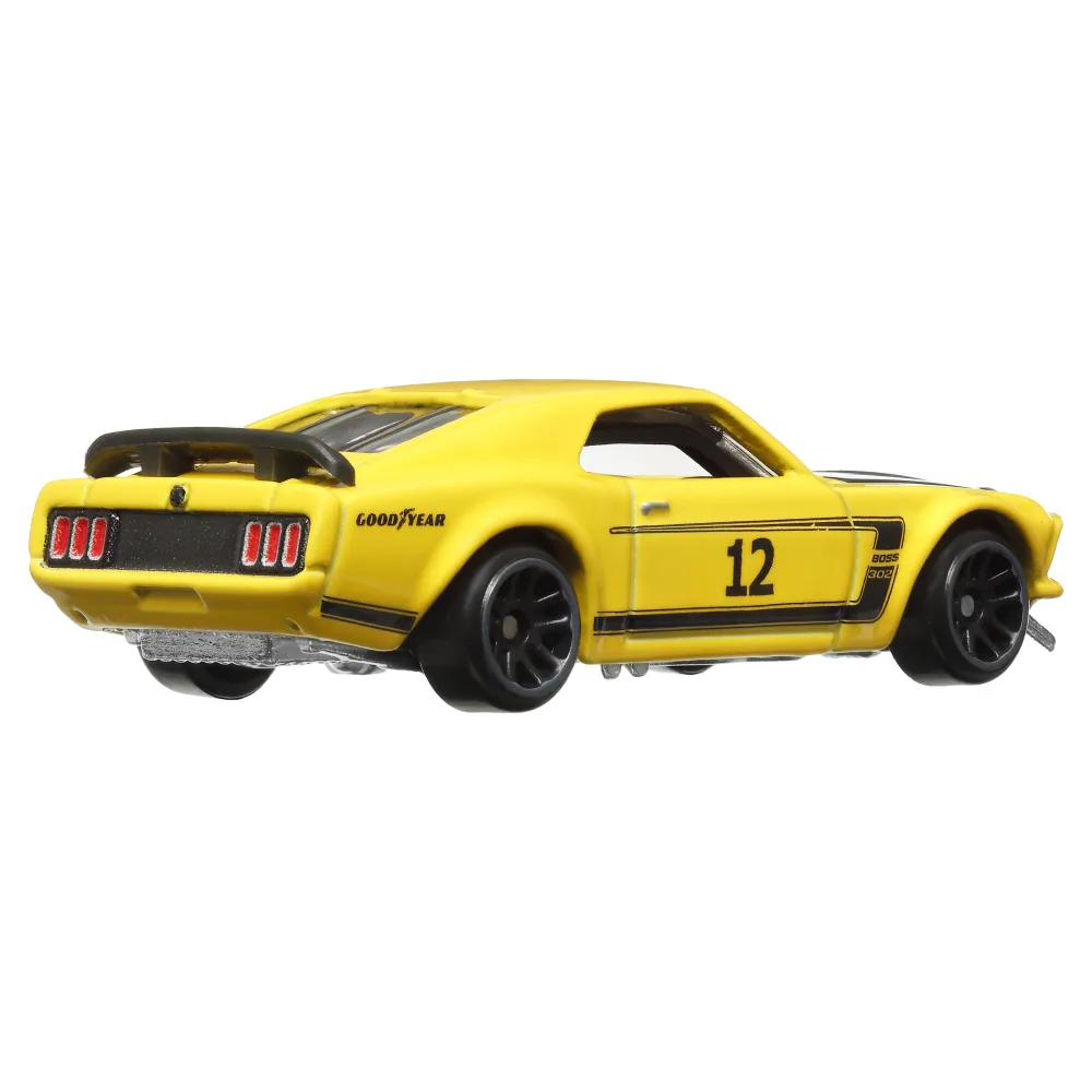 1969 FORD MUSTANG BOSS 302 — HRV08 — Yellow — imagem 3