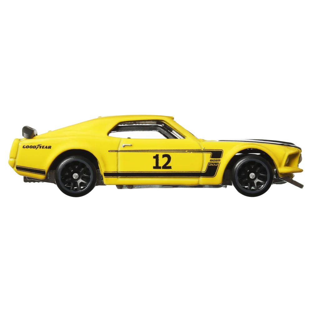 1969 FORD MUSTANG BOSS 302 — HRV08 — Yellow — imagem 5