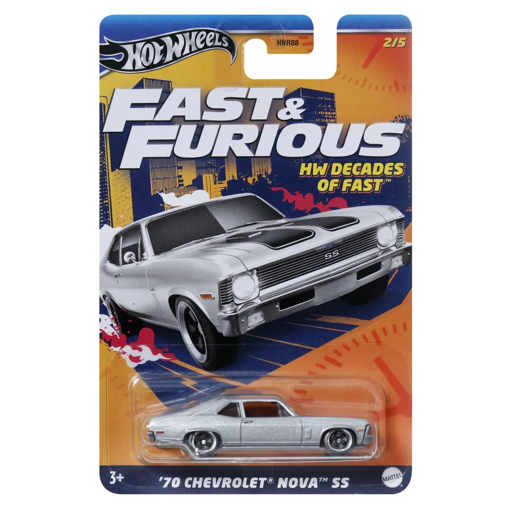 '70 CHEVROLET NOVA SS — HRW42 — Silver — imagem 2