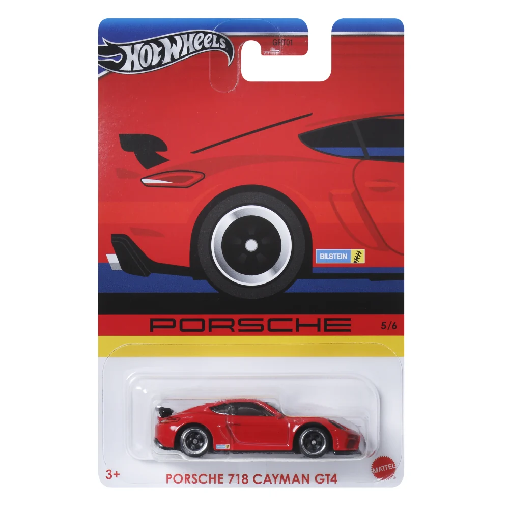Porsche 718 Cayman GT4 — HRW60 — Guards Red