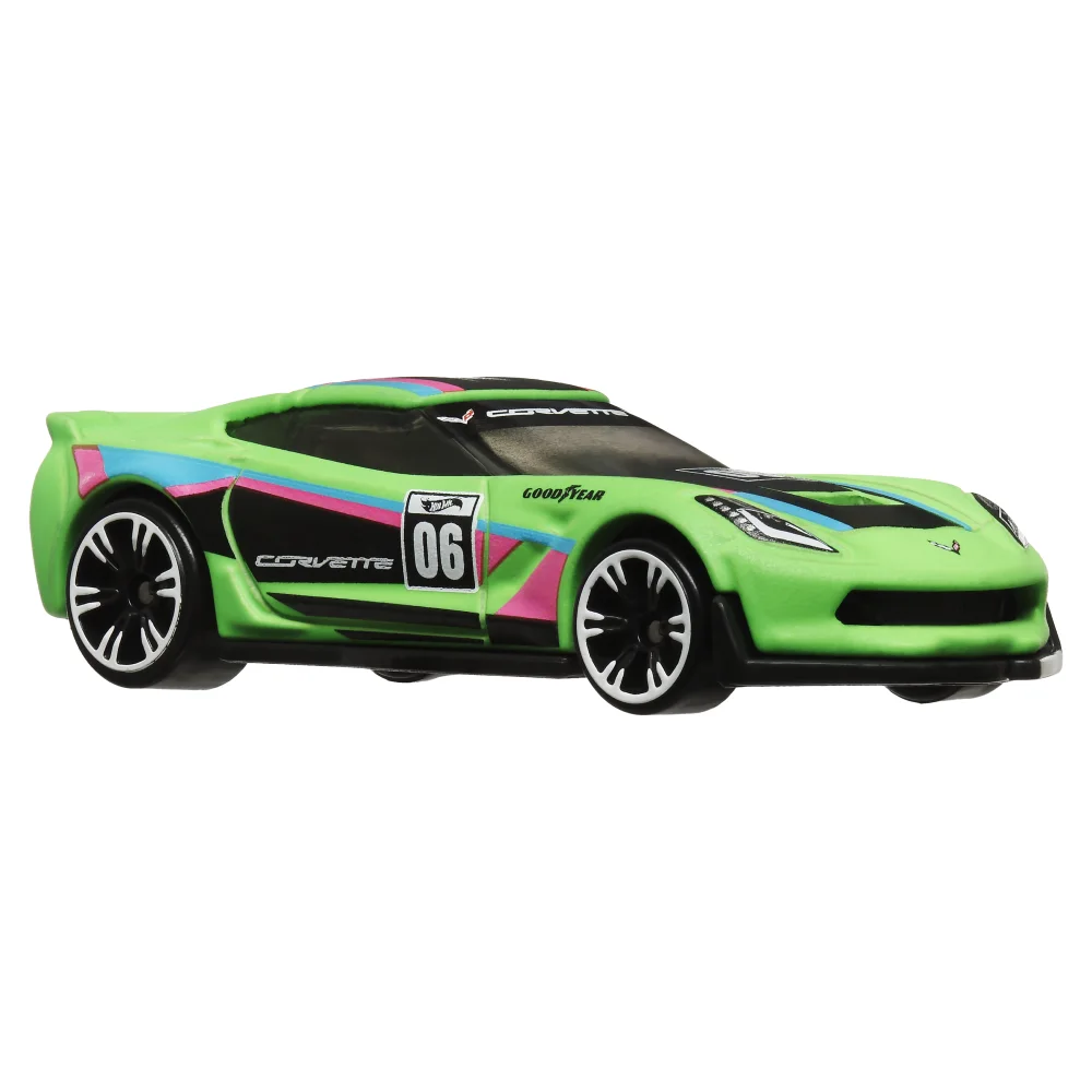 Corvette C7 Z06 — HRW81 — Matte neon green — imagem 4