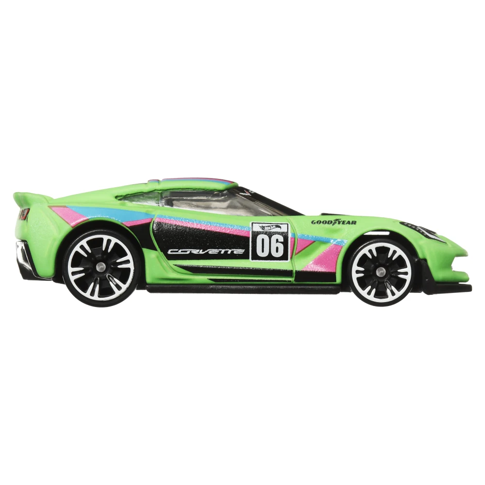 Corvette C7 Z06 — HRW81 — Matte neon green — imagem 5