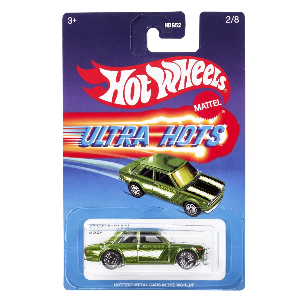 '71 DATSUN 510 — HRX09 — Spectraflame avocado green
