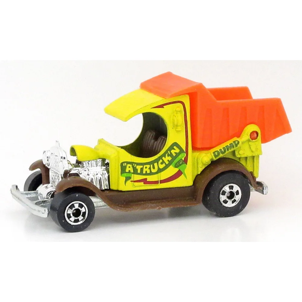 Dumpin' A — 2507 — Yellow w/ Orange Dumper, Brown Fenders — imagem 4