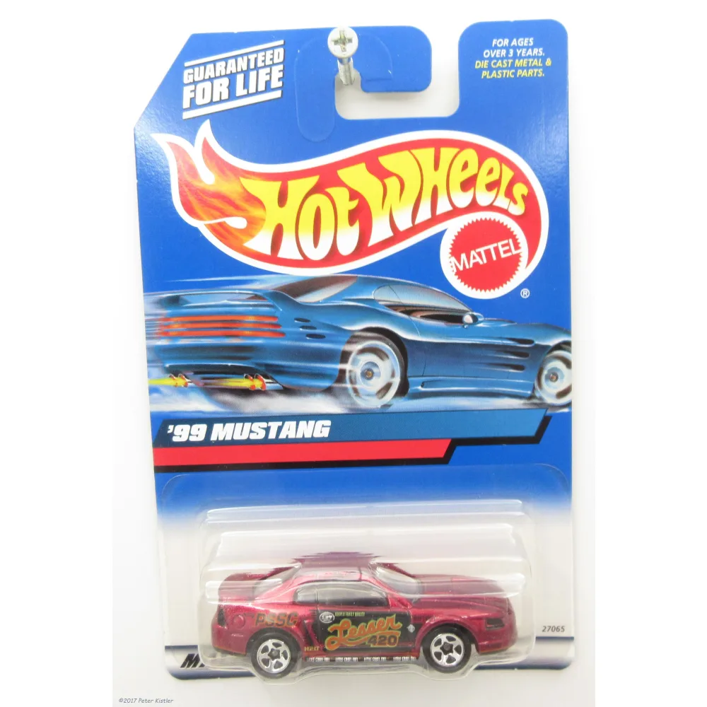 '99 Ford Mustang — 27065 — Metalflake Dark Red — imagem 2