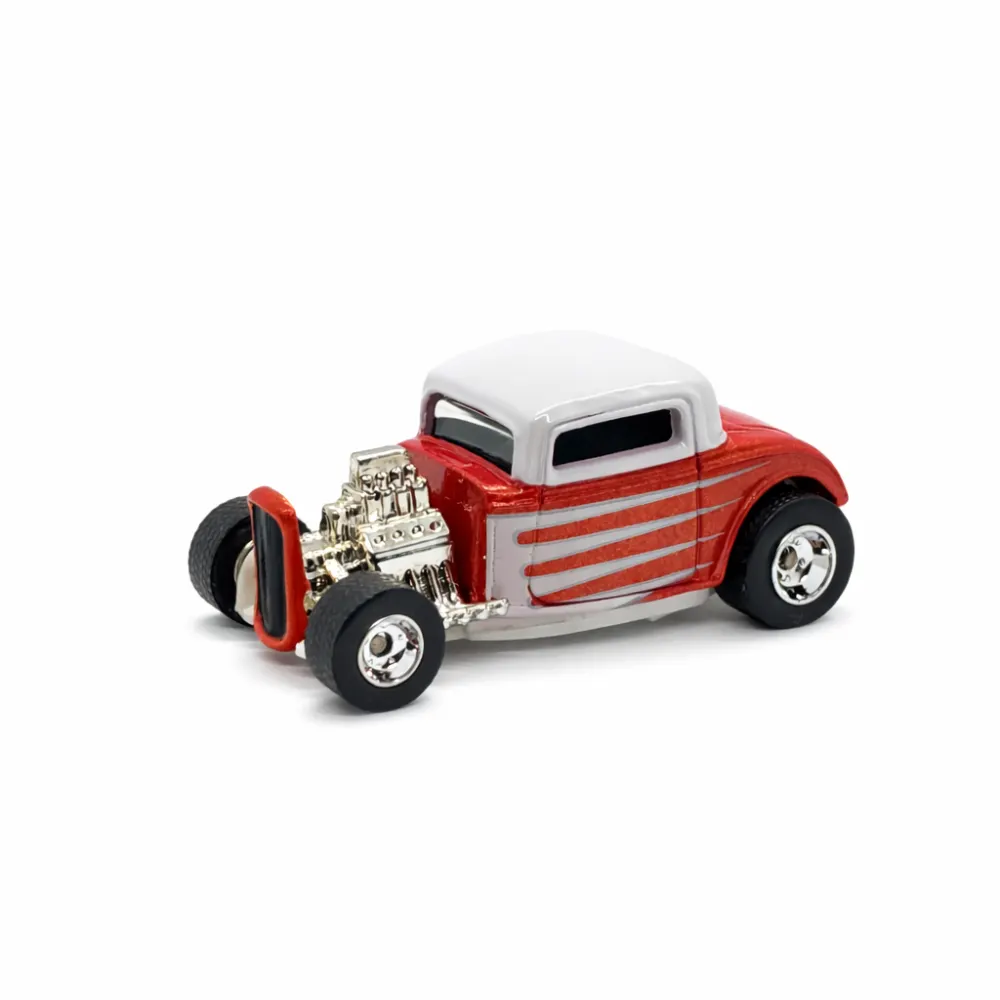 '32 Ford — 28017 — Orange & White