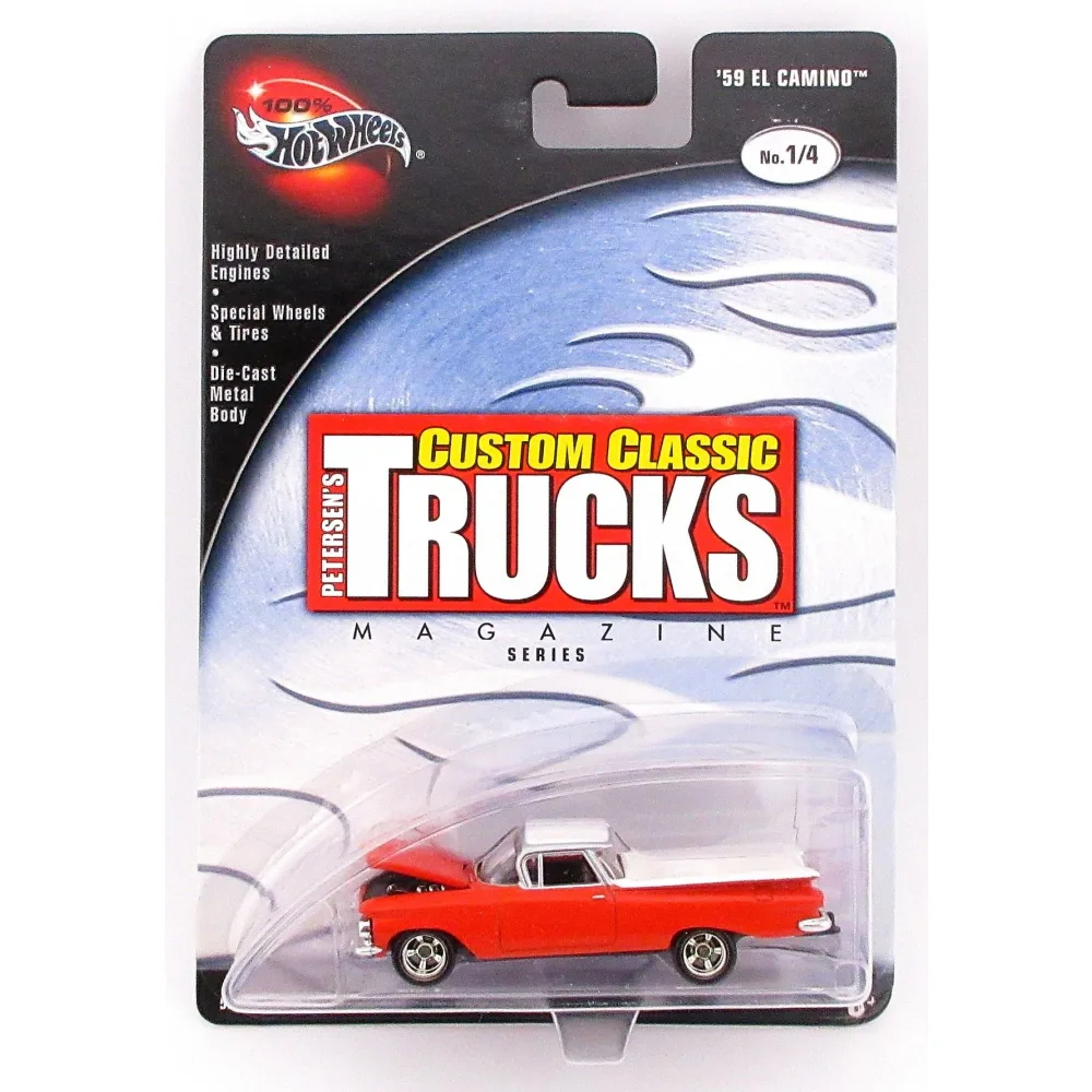 '59 Chevrolet El Camino — 56595 — Red & White