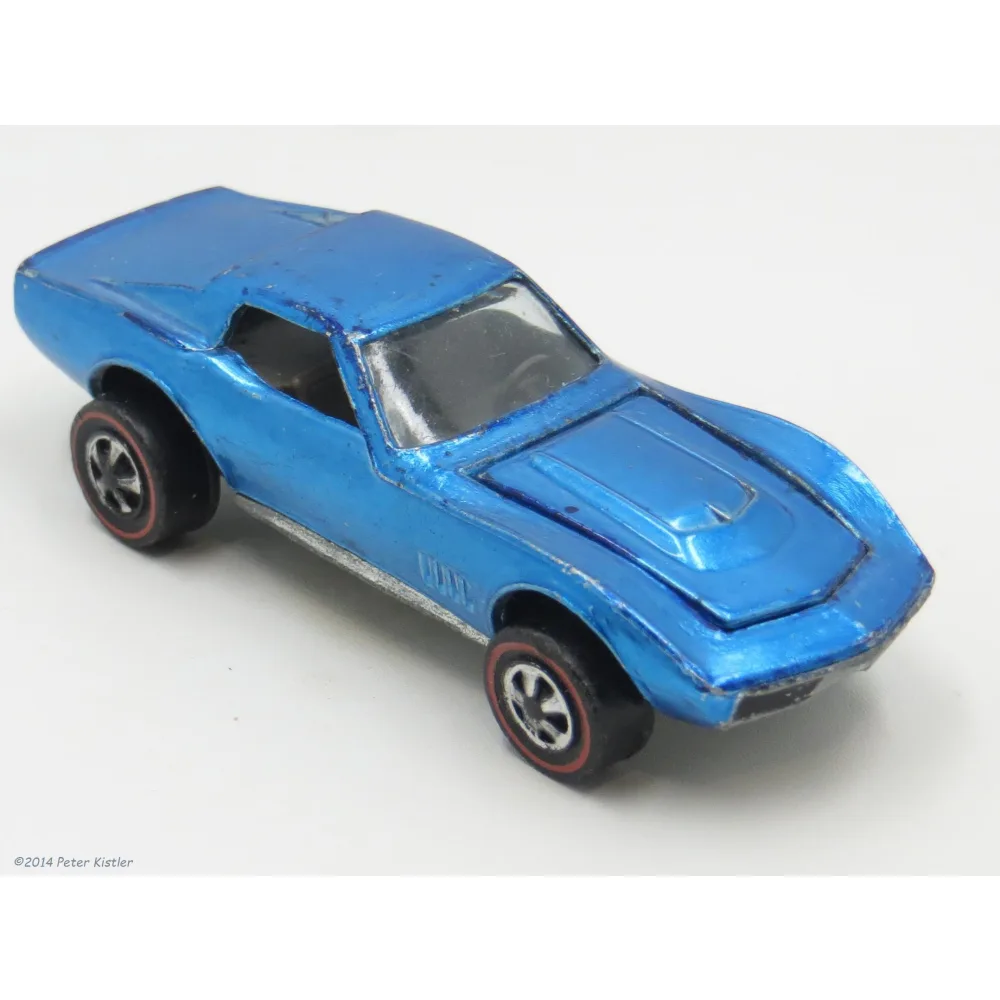 Custom Corvette — 6215 — Spectraflame Windex Blue