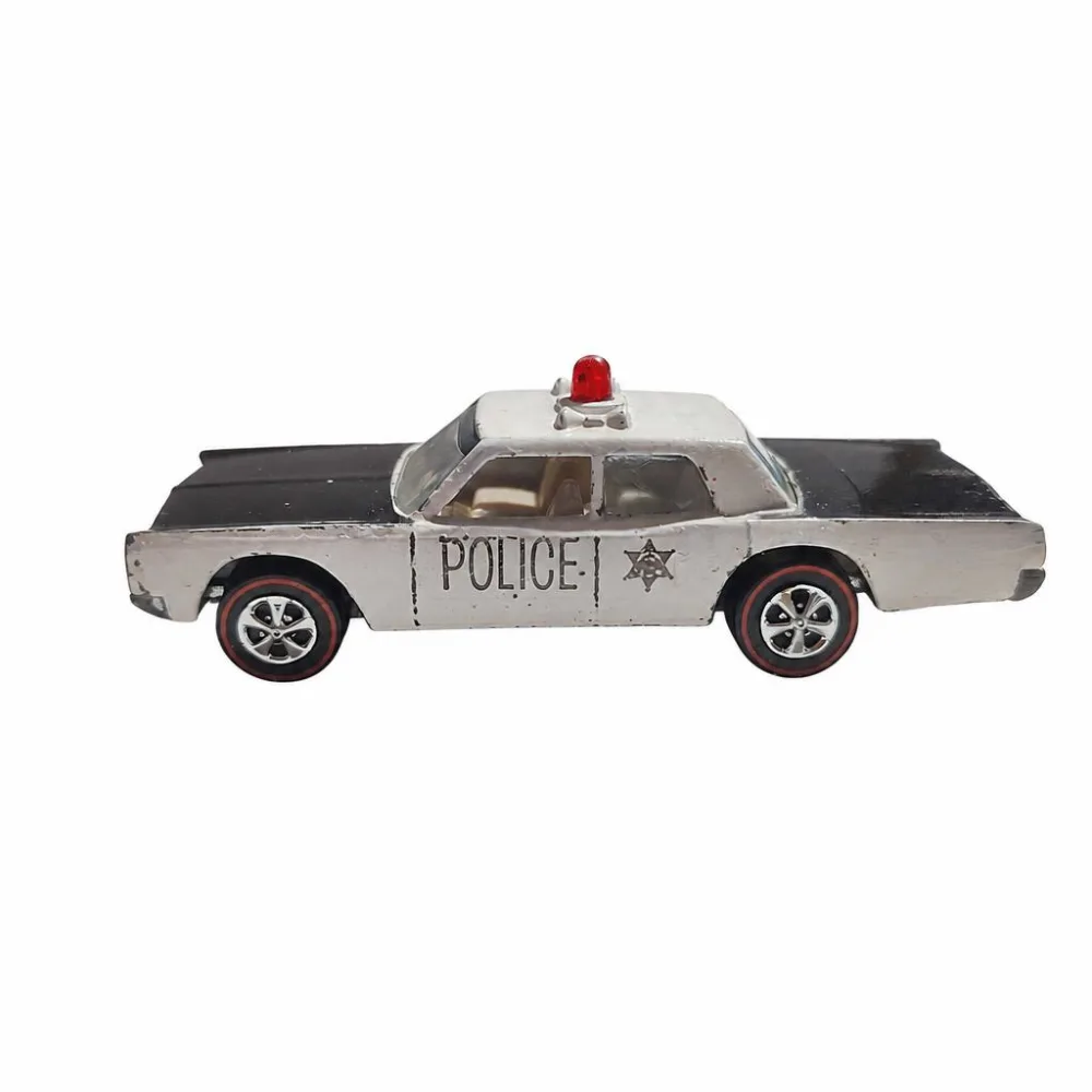 Custom Police Cruiser — 6269 — Black & White (Clear Red Dome) — imagem 2